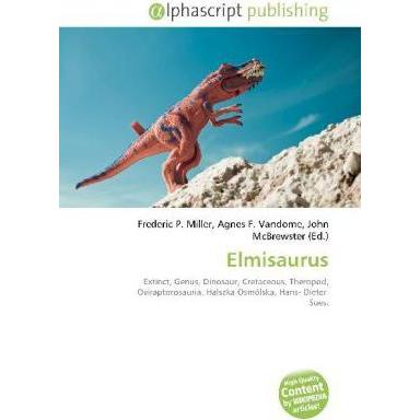 Elmisaurus, Fachbücher von Agnes F. Vandome, Frederic P. Miller, John McBrewster