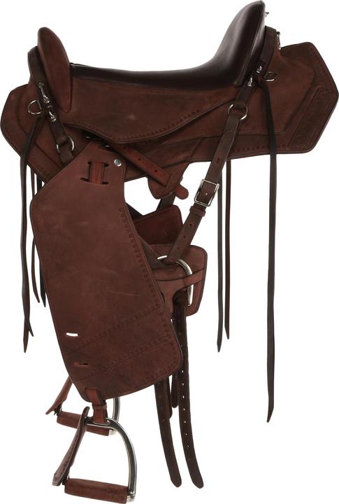 Produktbild Fouganza Reitsattel Wanderreiten Leder