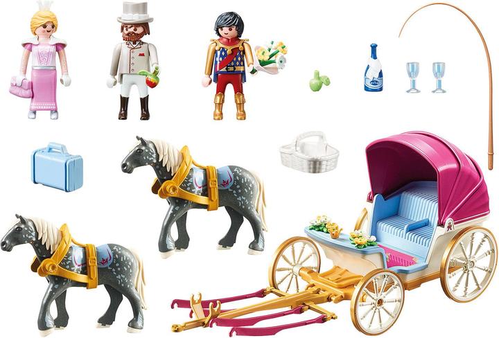 Produktbild Playmobil Romantische Pferdekutsche (70449, Playmobil Princess)