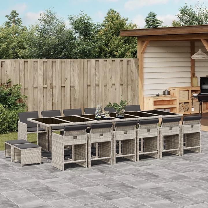 Produktbild vidaXL Garten Essgruppe (330 x 106 x 73 cm)