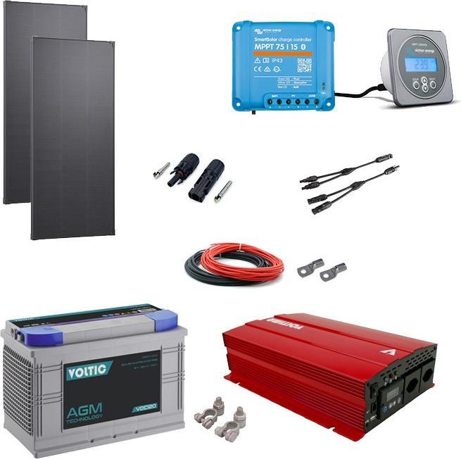 Produktbild Voltima Solaranlage Set (100 W)