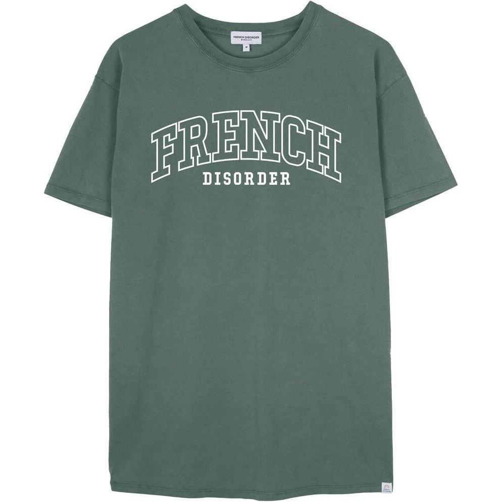 French Disorder, Herren, Shirt, t-hirt french diorder, Grün, (S)