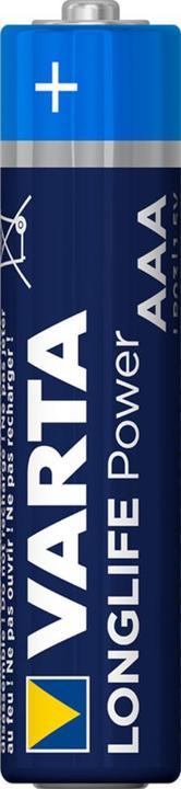Produktbild Varta Longlife Power, Alkaline-Batterie, Micro AAA/LR03 (AAA)
