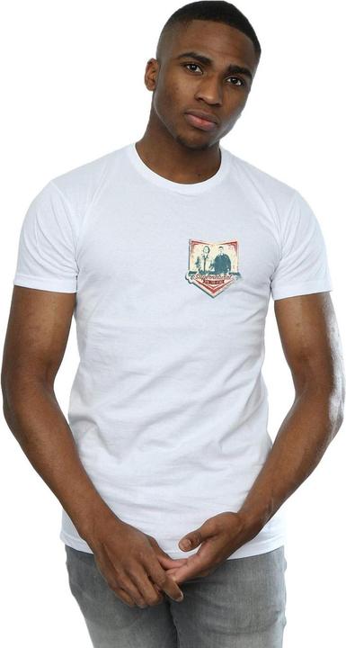 Actual product image Supernatural Mens Winchester Breast Print T-Shirt (L)