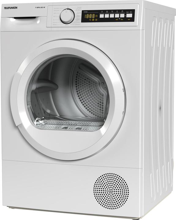 JVC Telefunken T-WP8-202-W heat pump centr. (8 kg, Right)