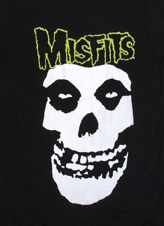 Produktbild Misfits Skull & Logo TShirt (L)