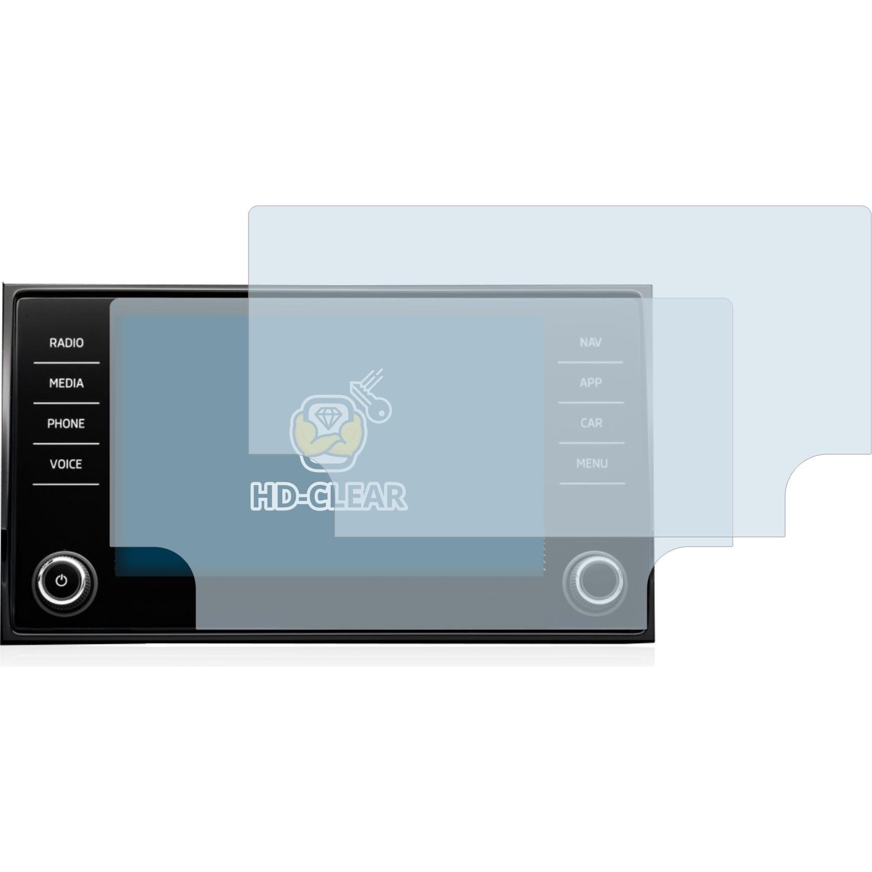 Thumbnail - BROTECT, Fahrzeug Navigation Zubehör, Schutzfolie Displayschutz Klar