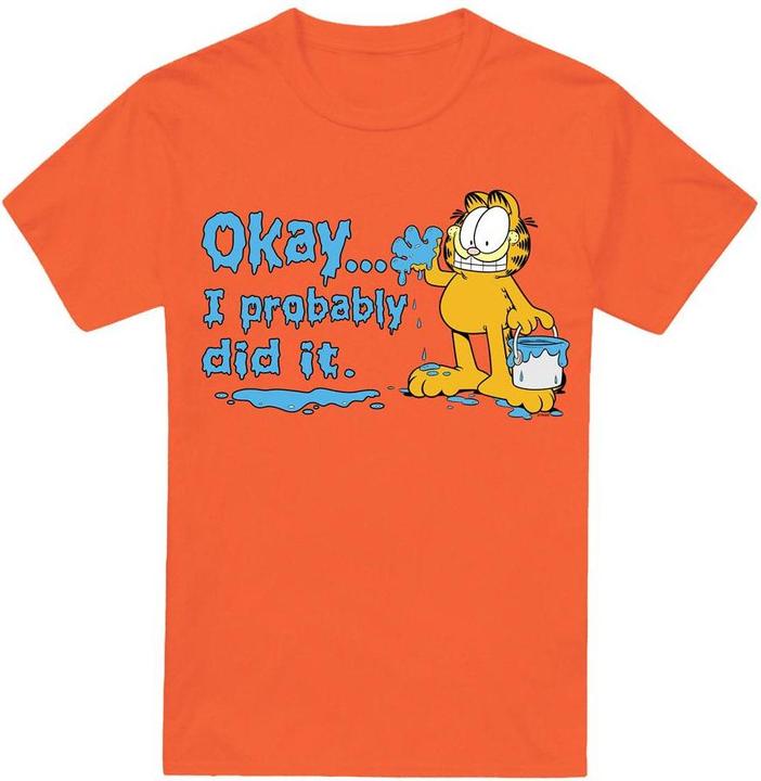 Immagine prodotto Garfield I Probably Did It Maglietta Uomo (4XL)