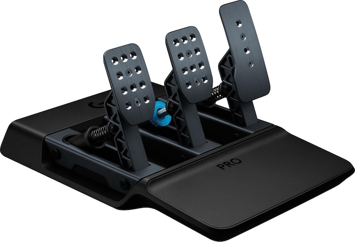 Actual product image Logitech G PRO Racing Pedals - BLACK - N/A - EMEA (PC, PS4, Xbox Series X, Xbox Series S, PS5, Xbox One X, Xbox One S)