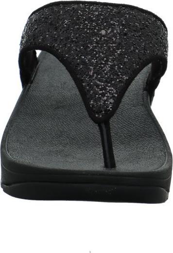 Actual product image Fitflop Lulu Glitter Toe Thongs (36)
