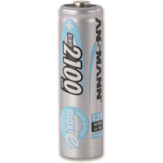 Thumbnail - Ansmann maxE NiMH-Akku Mignon 2100mAh 2er Blister (AA, 2100 mAh), Batterien + Akkus
