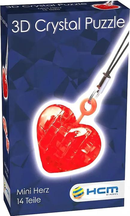 Actual product image HCM Kinzel Crystal Puzzle - Mini Heart