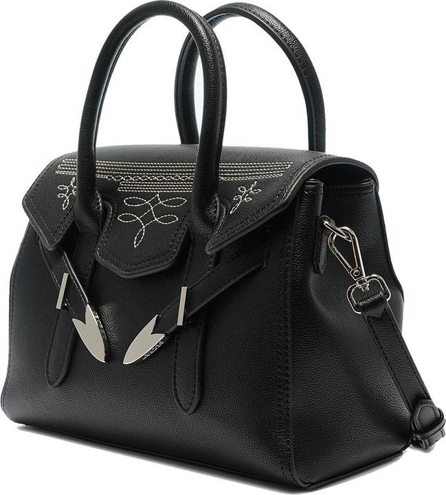 Actual product image Secret Pon Pon Damen Handtasche - Modell Illumina - 100% Polyurethan - 26.0 X 19.5 X 11.0 Cm