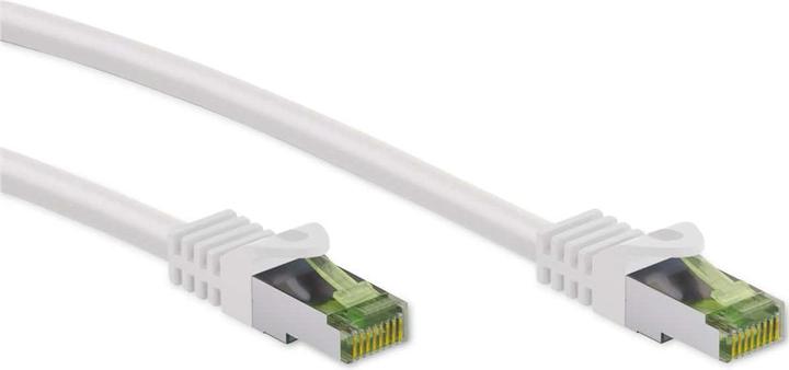Produktbild Goobay GHMT-zertifiziertes CAT 8.1 Patchkabel, S/FTP PiMF, weiss (S/FTP, CAT8.1, 1 m)