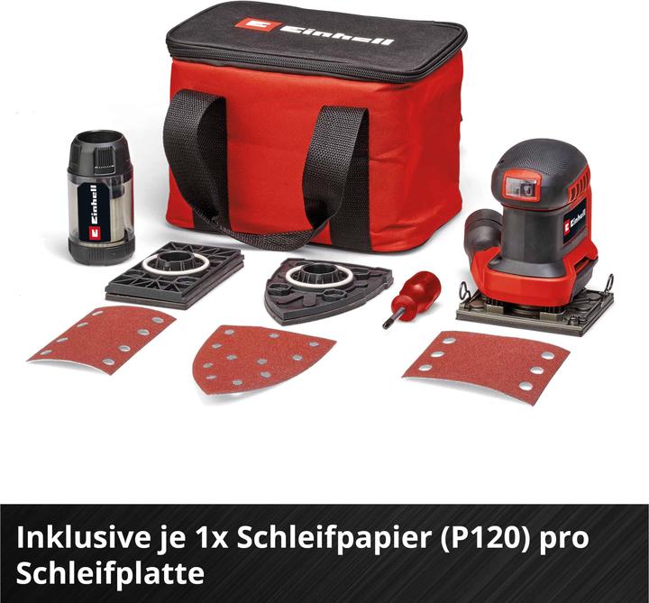 Produktbild Einhell TE-OS 18/113 3X Li (Schwingschleifer)