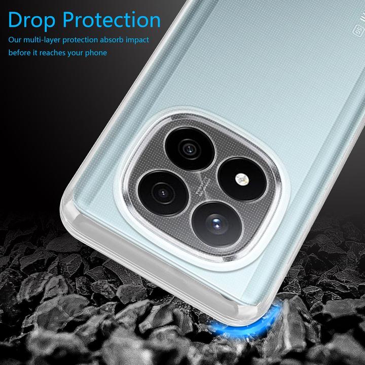 Produktbild Cadorabo Hülle für Xiaomi Redmi Note 14 Pro Plus 5G TPU Schutz Case (Xiaomi Redmi Note 14 Pro 5G)