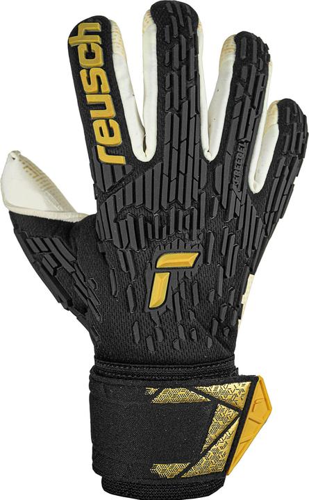 Actual product image Reusch Attrakt Freegel Gold X GluePrint (7.5)