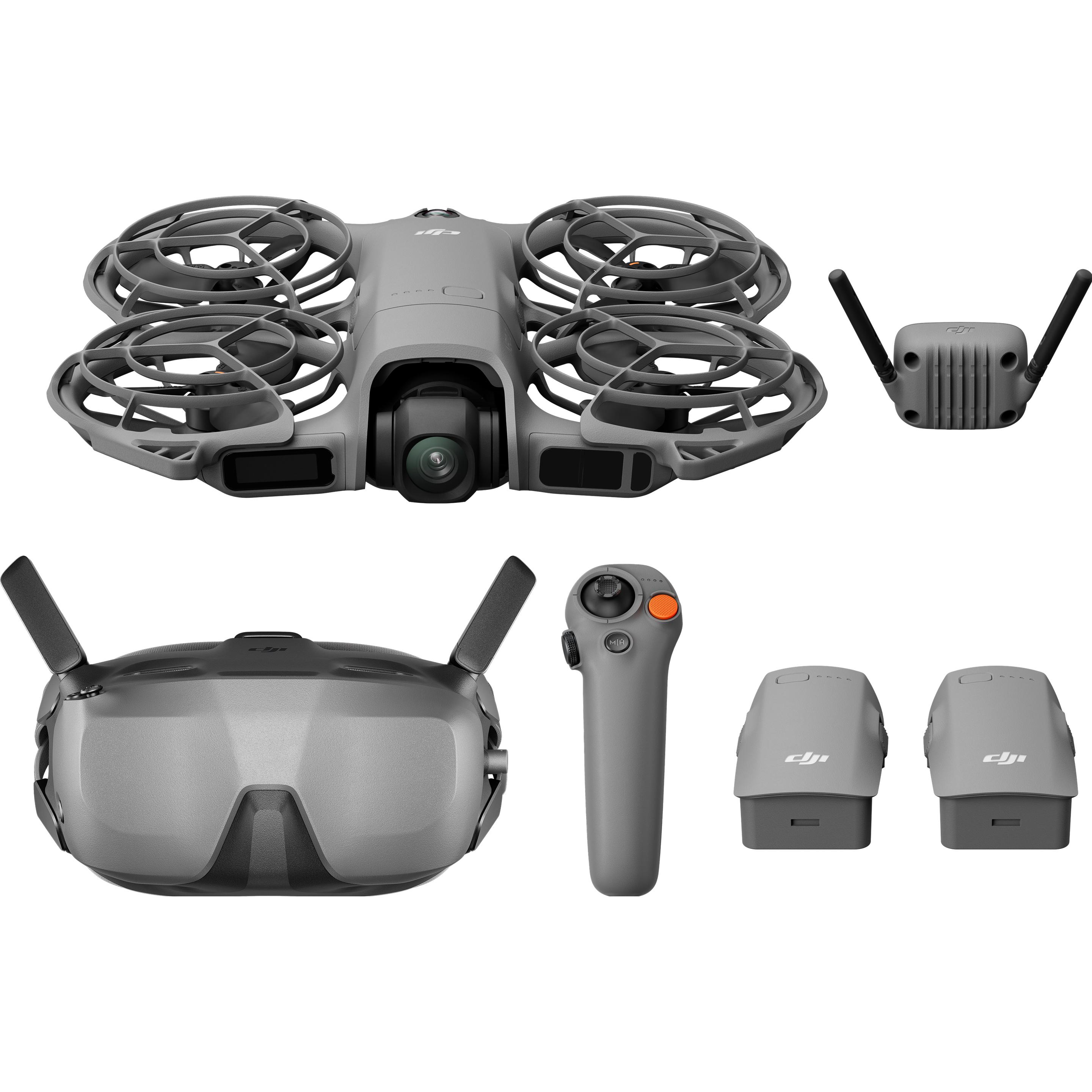 DJI Neo 2 Motion Fly More Combo (19 min, 151 g, 12 Mpx), Drohne, Grau