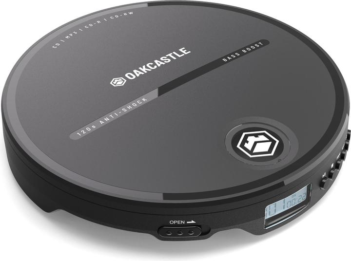 Image du produit Lenco Majority Oakcastle CD10 schwarz / tragbarer CD-Player / 3,5 mm Klinke / CDCD-RCD-RW