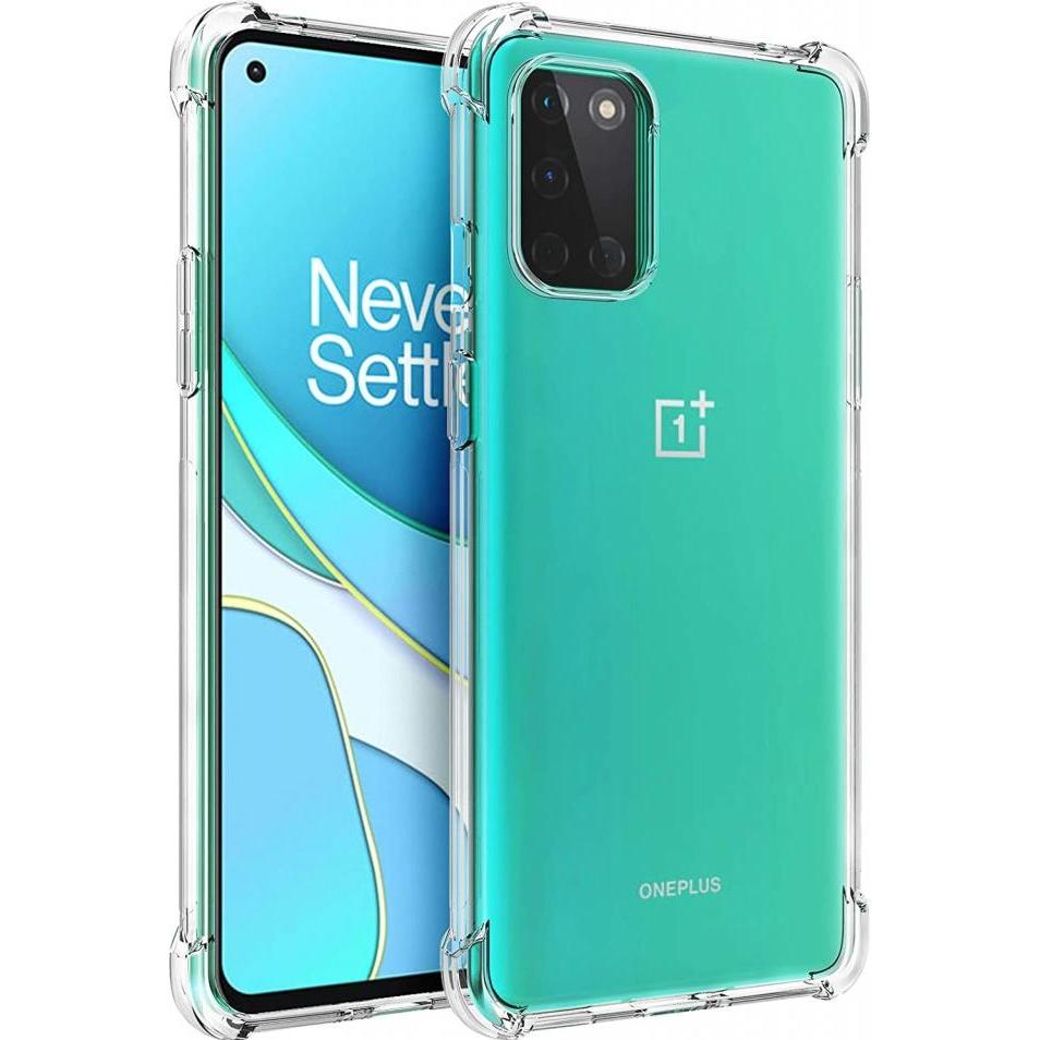 Thumbnail - Screenguard OnePlus 8T Hülle Crystal Soft Airbag Bumper (OnePlus 8T), Smartphone Hülle, Transparent