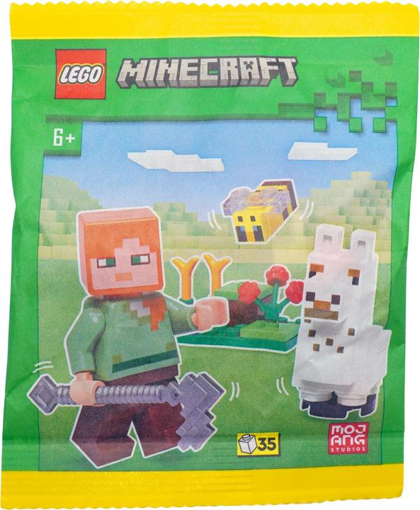 Produktbild LEGO Minecraft Alex mit Lama und Biene - 662308 NEU! Menge 1x (662308, LEGO Classic)