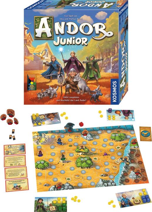 Actual product image Kosmos Andor Junior (German, 2 - 4 Players)