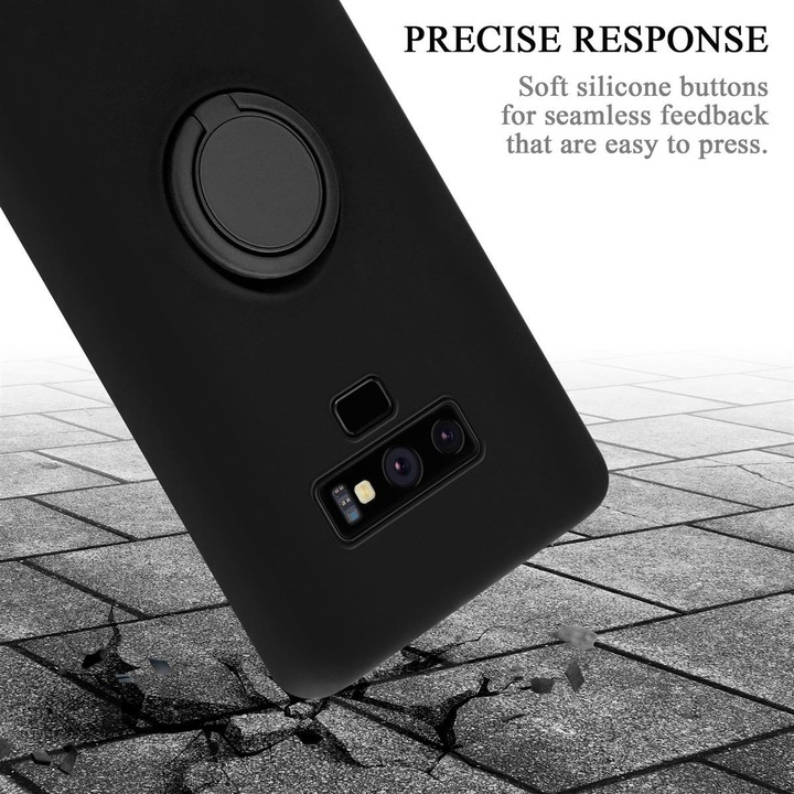 Actual product image Cadorabo TPU Liquid Ring Silicone Case Cover (Samsung Galaxy Note 9)