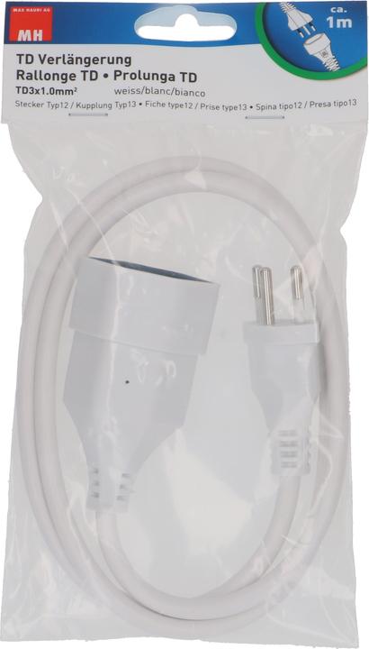 Actual product image Max Hauri Extension cable (1 m, Type 13)