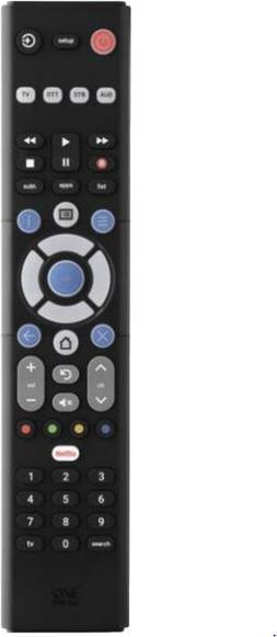 Image du produit One for All Essence 4in1 Universalfernbedienung URC 1241 (Télécommande universelle, Infrarouge)