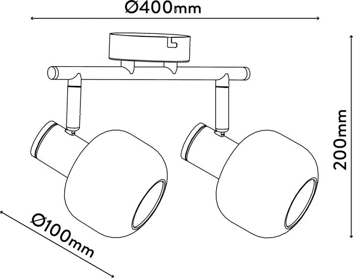 Actual product image Näve Fumoso (E14)