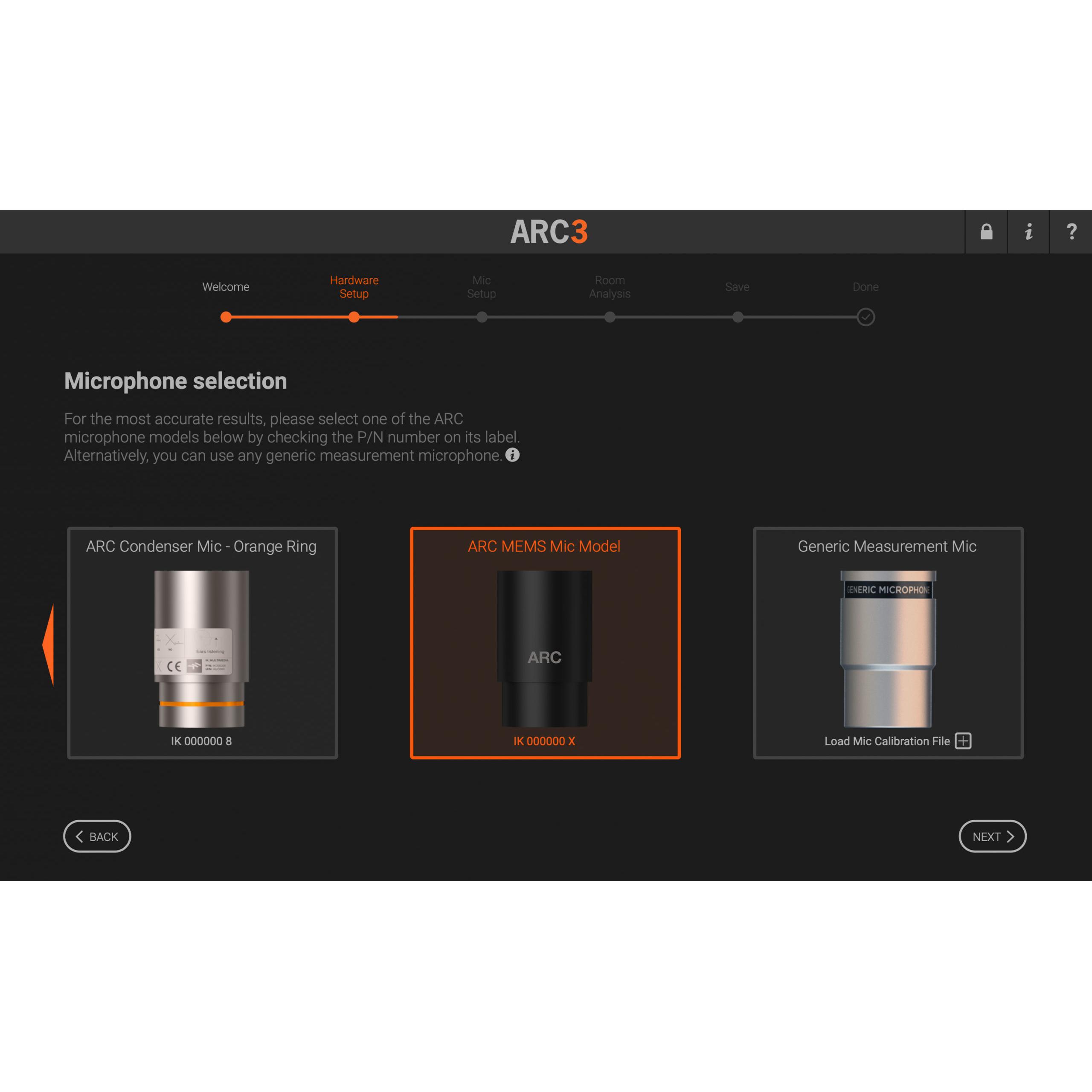 Thumbnail - IK Multimedia Raumkorrektursystem ARC System 3, Recording Zubehör