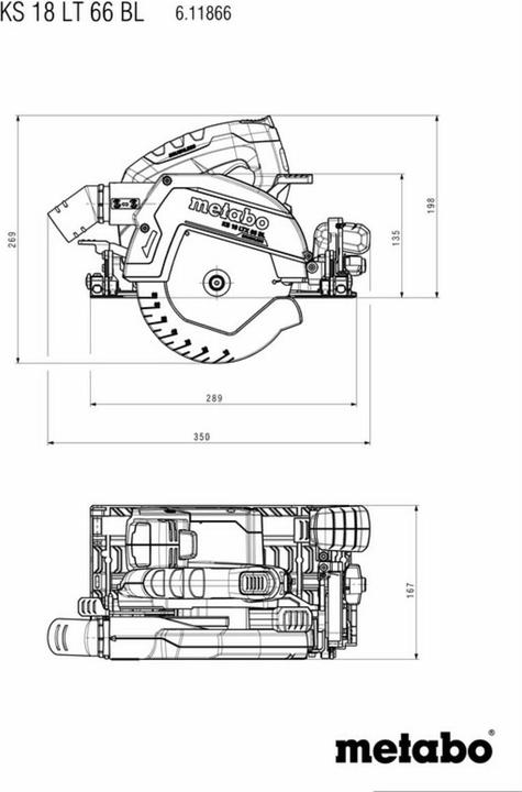 Actual product image Metabo Set KS 18 LTX 66 BL