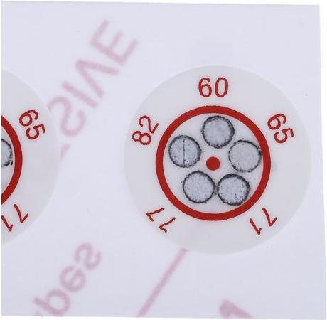 Produktbild RS PRO Temperaturaufkleber 60-82°C
