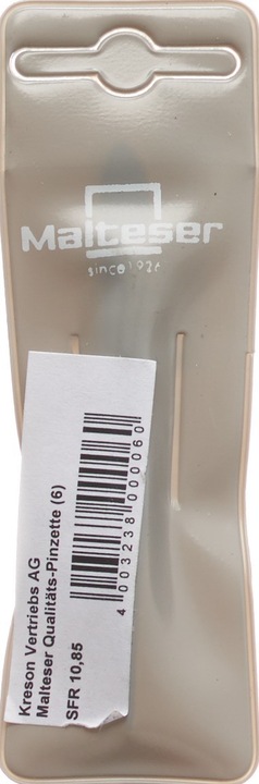 Immagine prodotto Malteser Pinzetta a punta 8 cm No 6