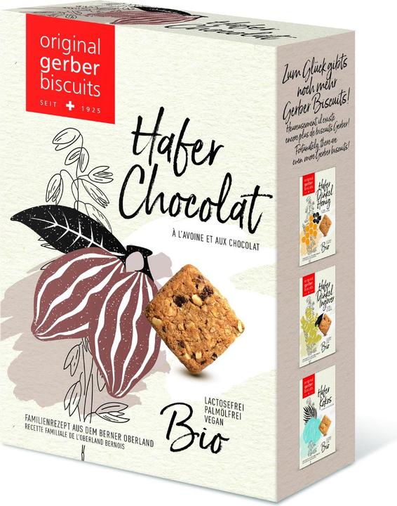 Immagine prodotto Gerber Biscuits Biscotti d'avena al cioccolato biologici (1 pz., 160 g)