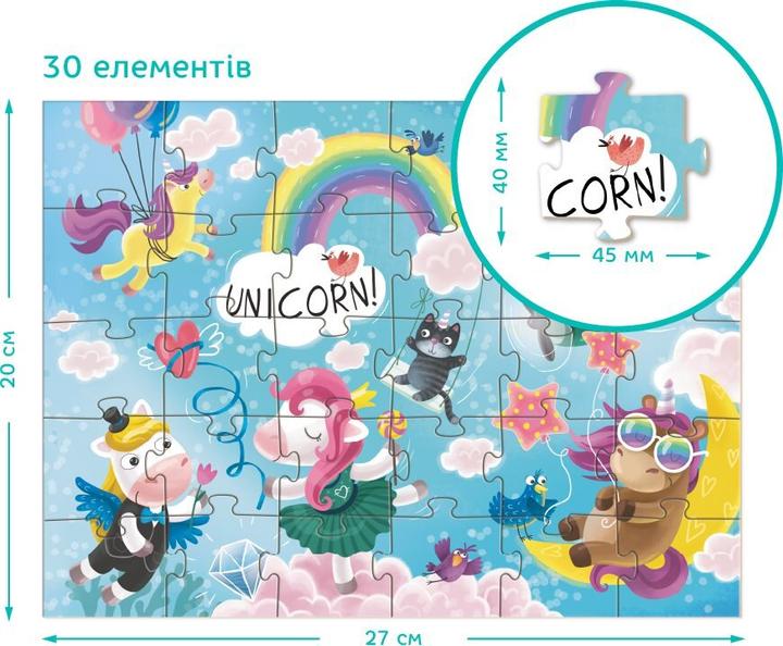 Image du produit Dodo Aventure Licorne 30 éléments (30 pièces)