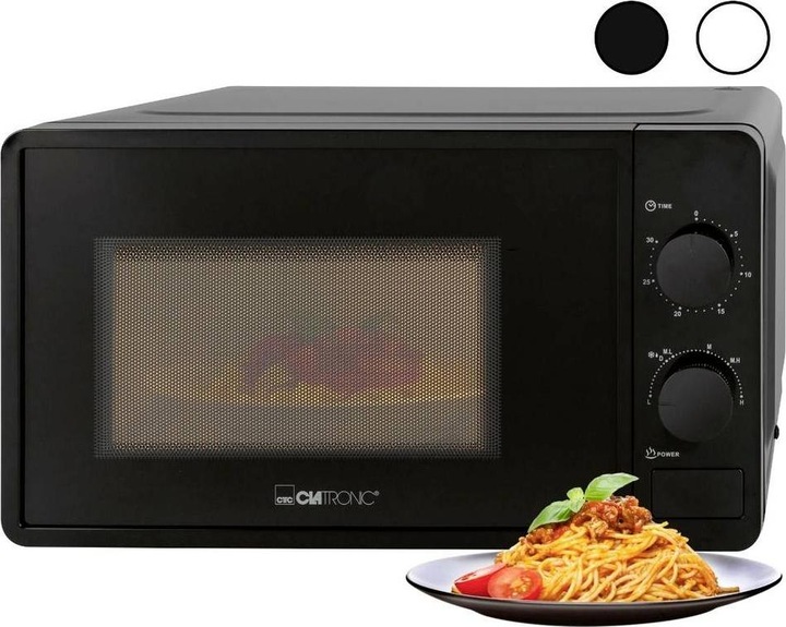 Image du produit Clatronic Micro-ondes MW 791 20L 700 Watt MW 785 (noir) (20 l)