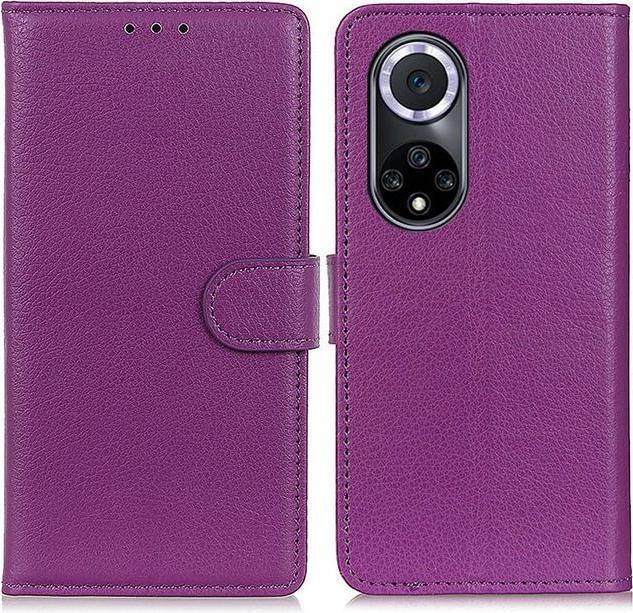 Actual product image MU Classic Litchi Leather Bookcover Series (Huawei Nova 9)