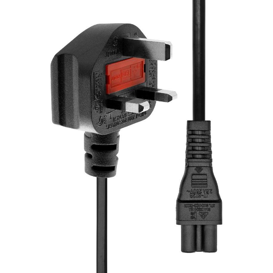 ProXtend, Verlängerungskabel, Power Cord UK to C5 5M Black (5 m)