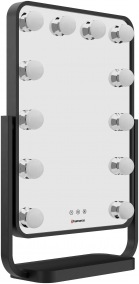 Immagine prodotto Humanas specchio cosmetico HS-HM01 specchio per il trucco con illuminazione a LED - nero