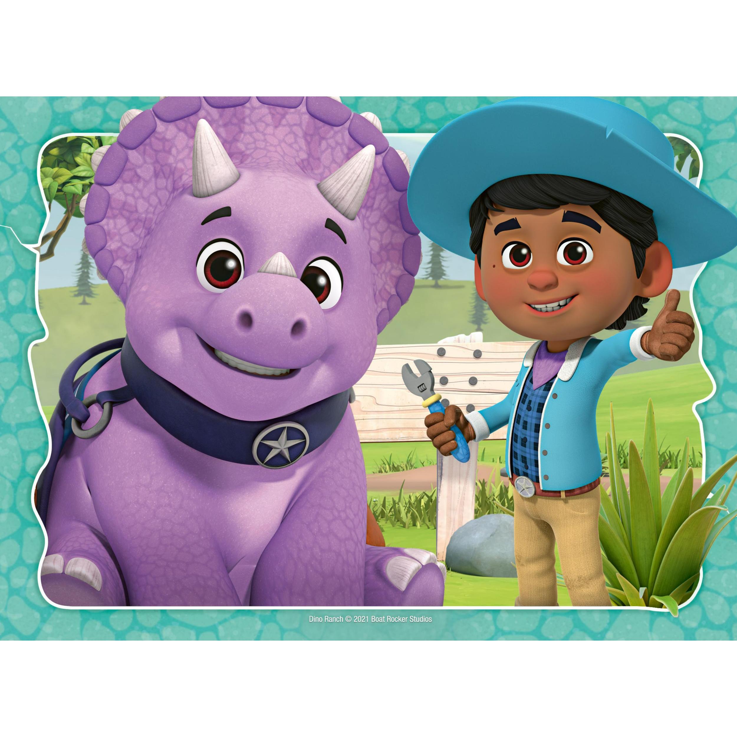 Thumbnail - Ravensburger 4 Puzzle in 1 - Dino Ranch