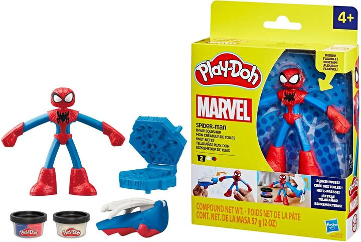 Actual product image Play-Doh Marvel Spider playset with action figure