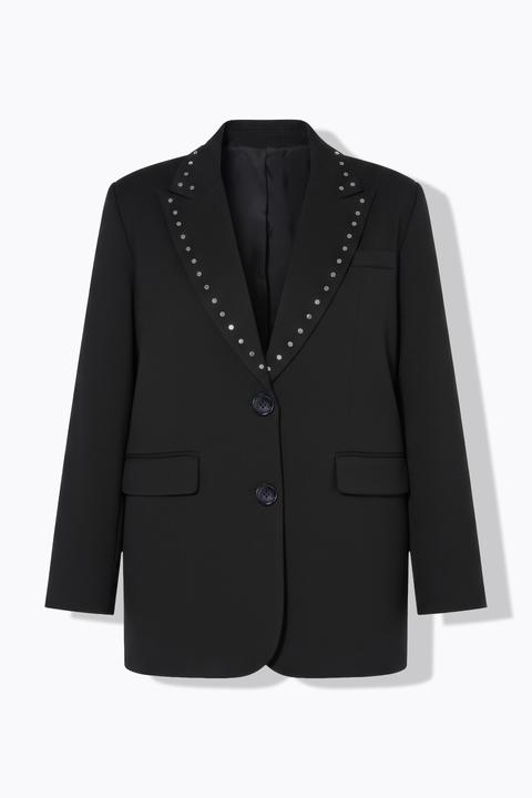 Actual product image Studio Untold Blazer, oversized, decorative rivets on lapel collar (46)