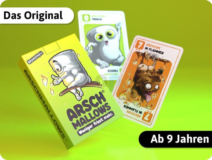 Actual product image Denkriesen Arschmallows® - "Less Eats More" (German)
