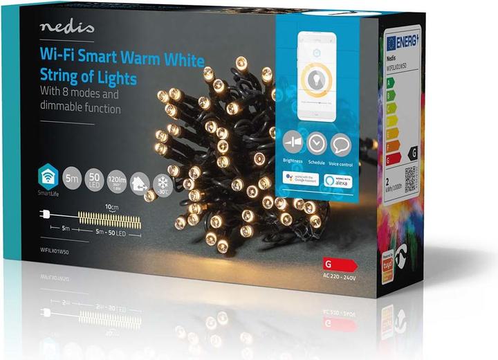Actual product image Nedis SmartLife Decorative LED Wi-Fi Android™ / IOS (5 m)