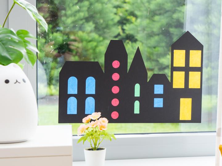 Image du produit Betzold Ville de tableaux de fenêtre, 12 pièces (300 g/m², 12x)