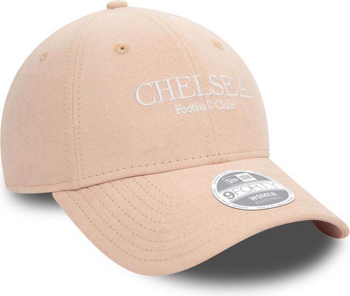 Produktbild New Era 9Forty Strapback Damen Cap - SUEDE FC Chelsea rosa