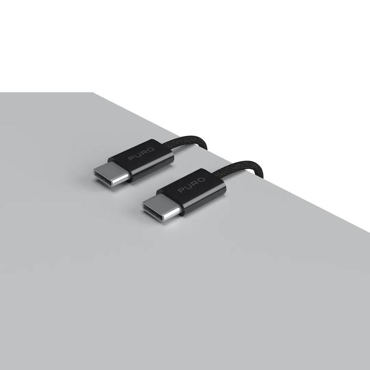 Actual product image Puro PUCCCFABK415MTBLK (1.50 m, USB 2.0, 60 W)