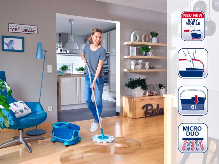 Image du produit Leifheit Kit CLEAN TWIST Disc Mop Ergo mobile (1 pcs)