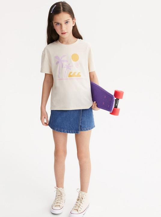 Produktbild La Redoute Collections 4er-Pack T-Shirts mit rundem Ausschnitt (110)